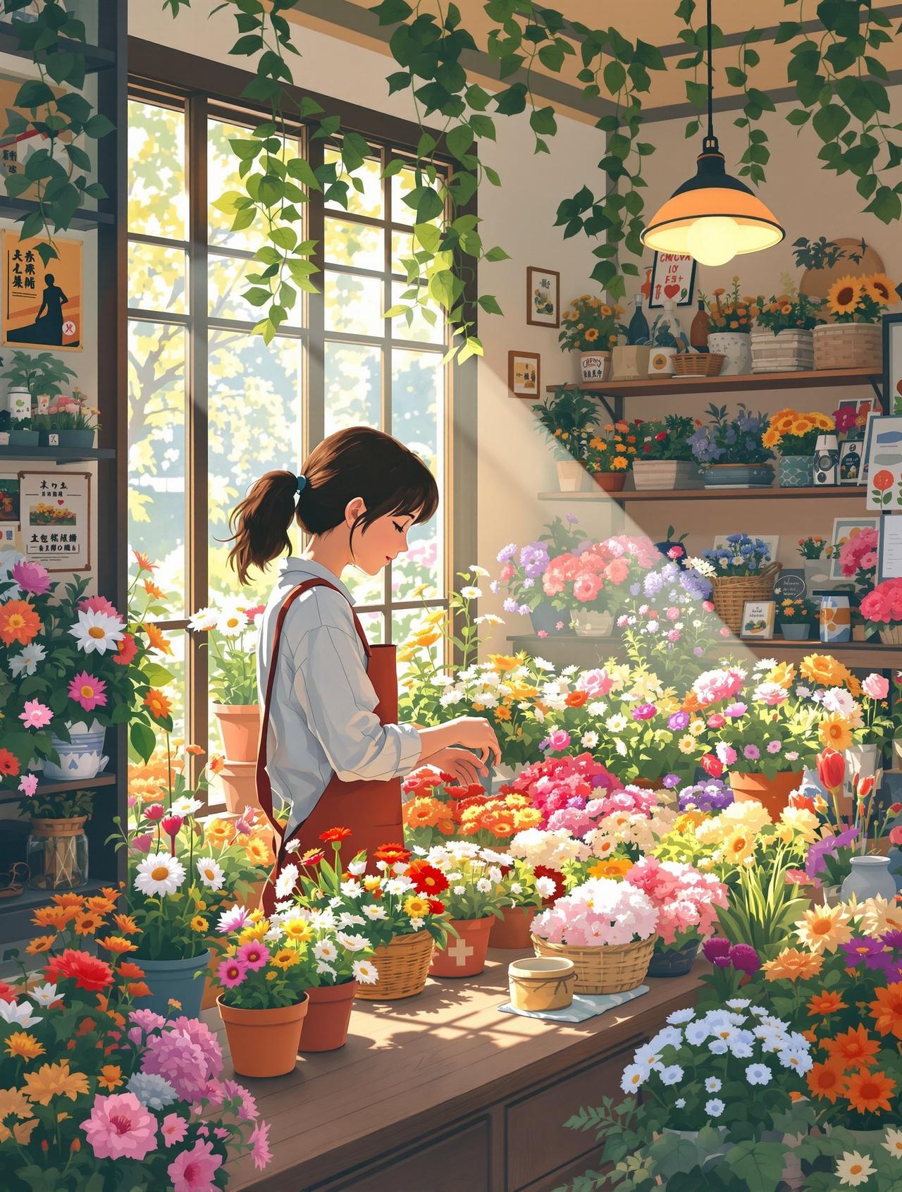 花店物语 - 动态漫画